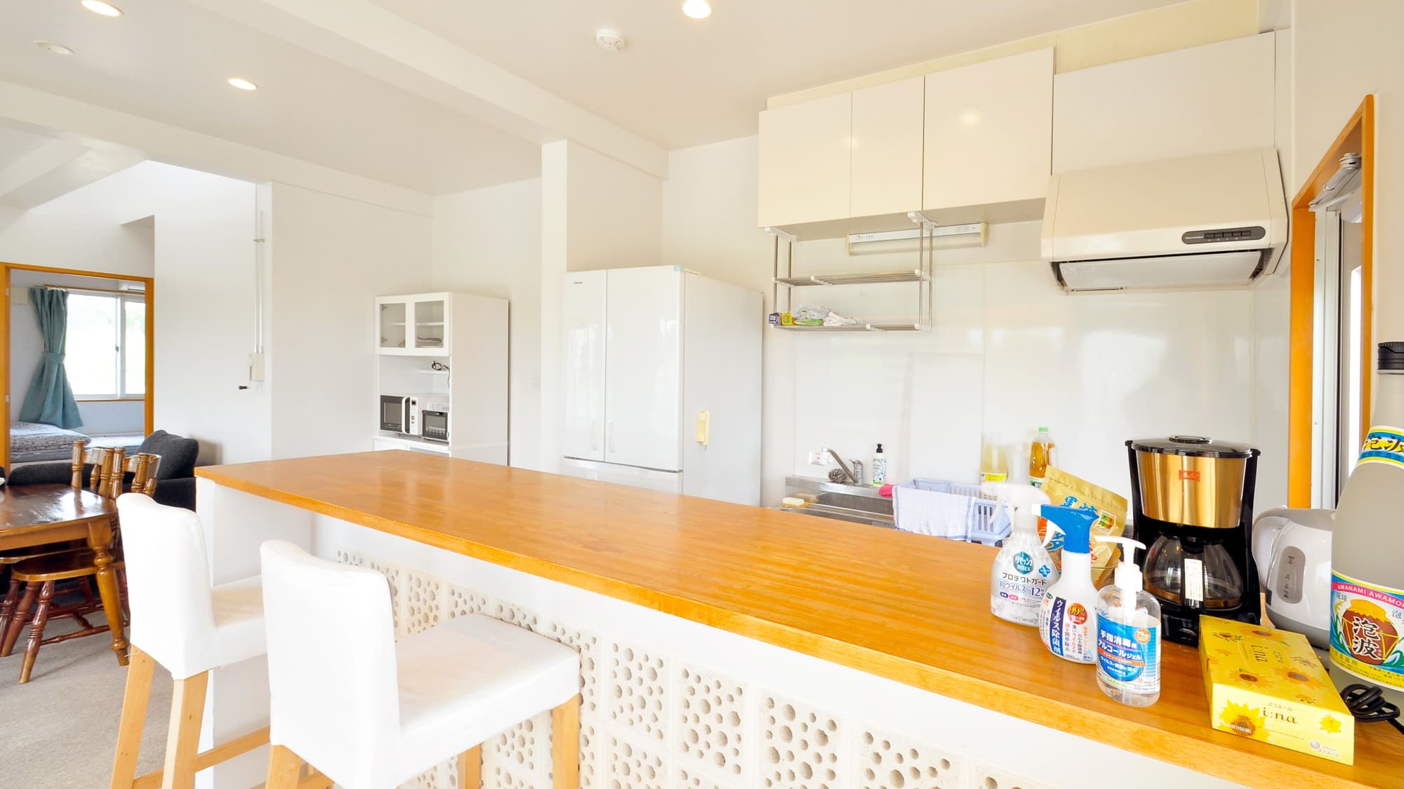 Fully equipped kitchen