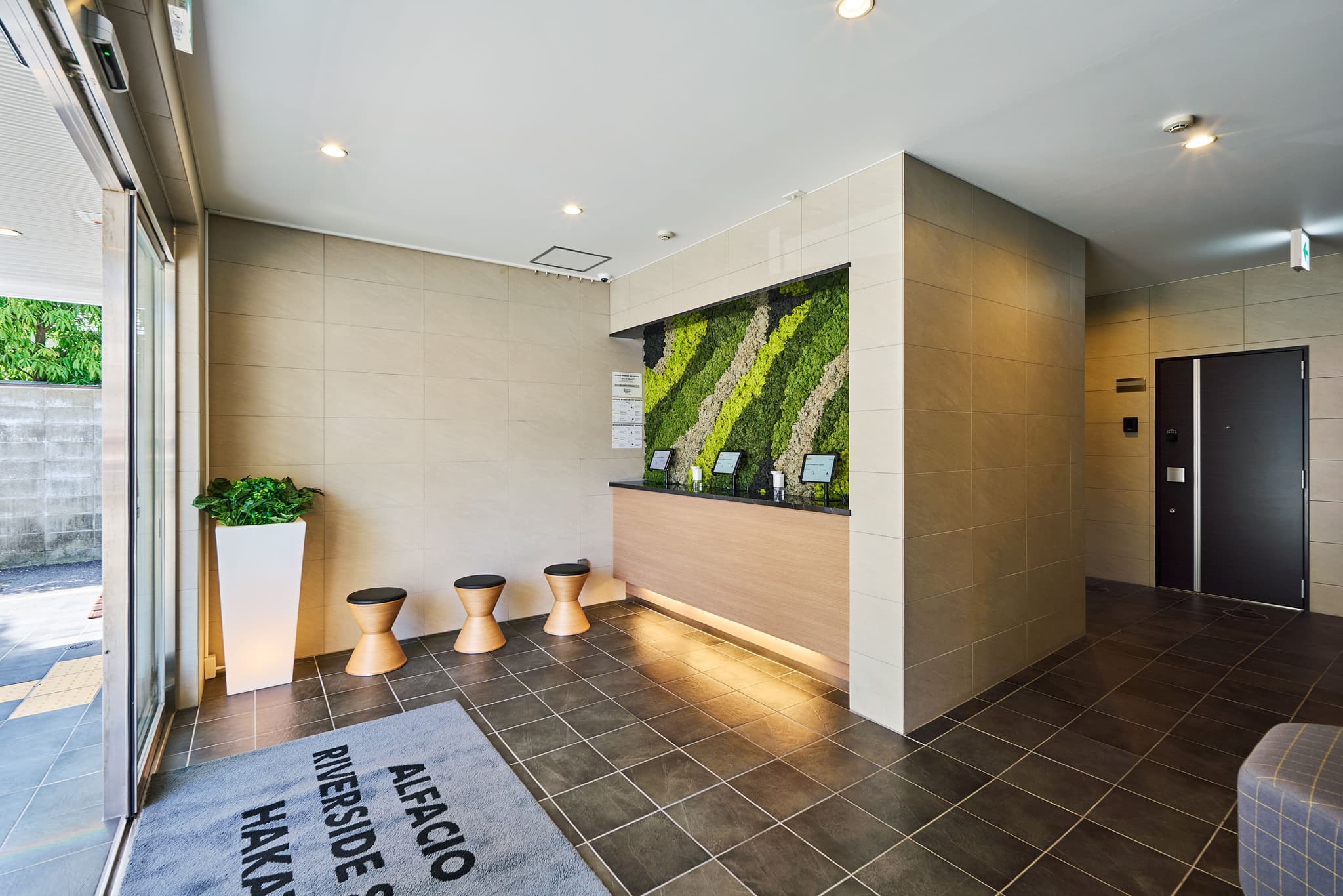 entrance