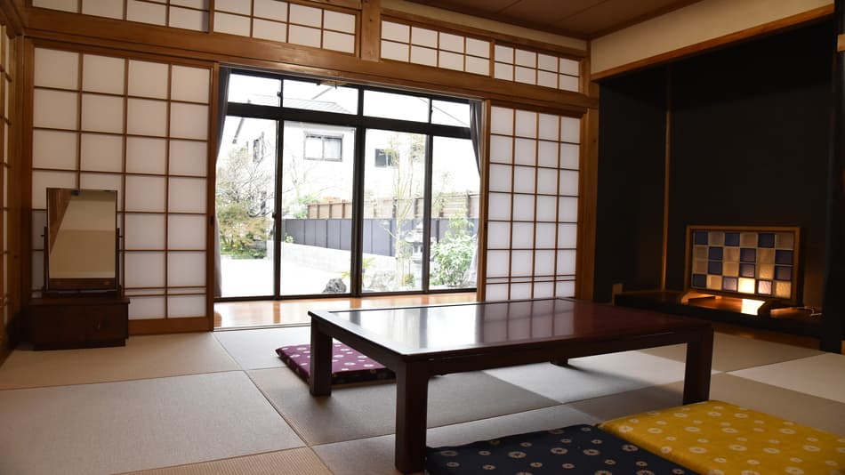 A bright and sunny Japanese-style room