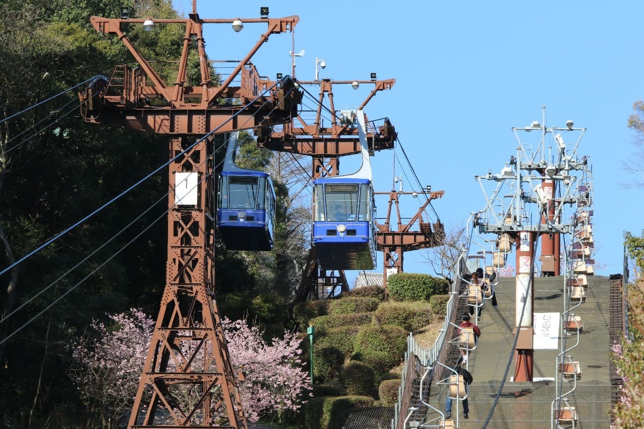 [Matsuyama Castle Ropeway] 5-minute walk