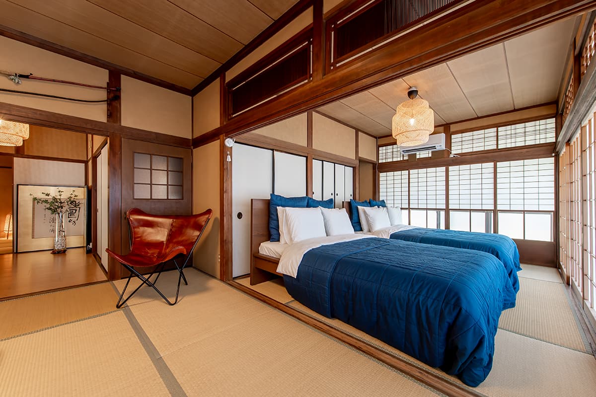 The bedroom