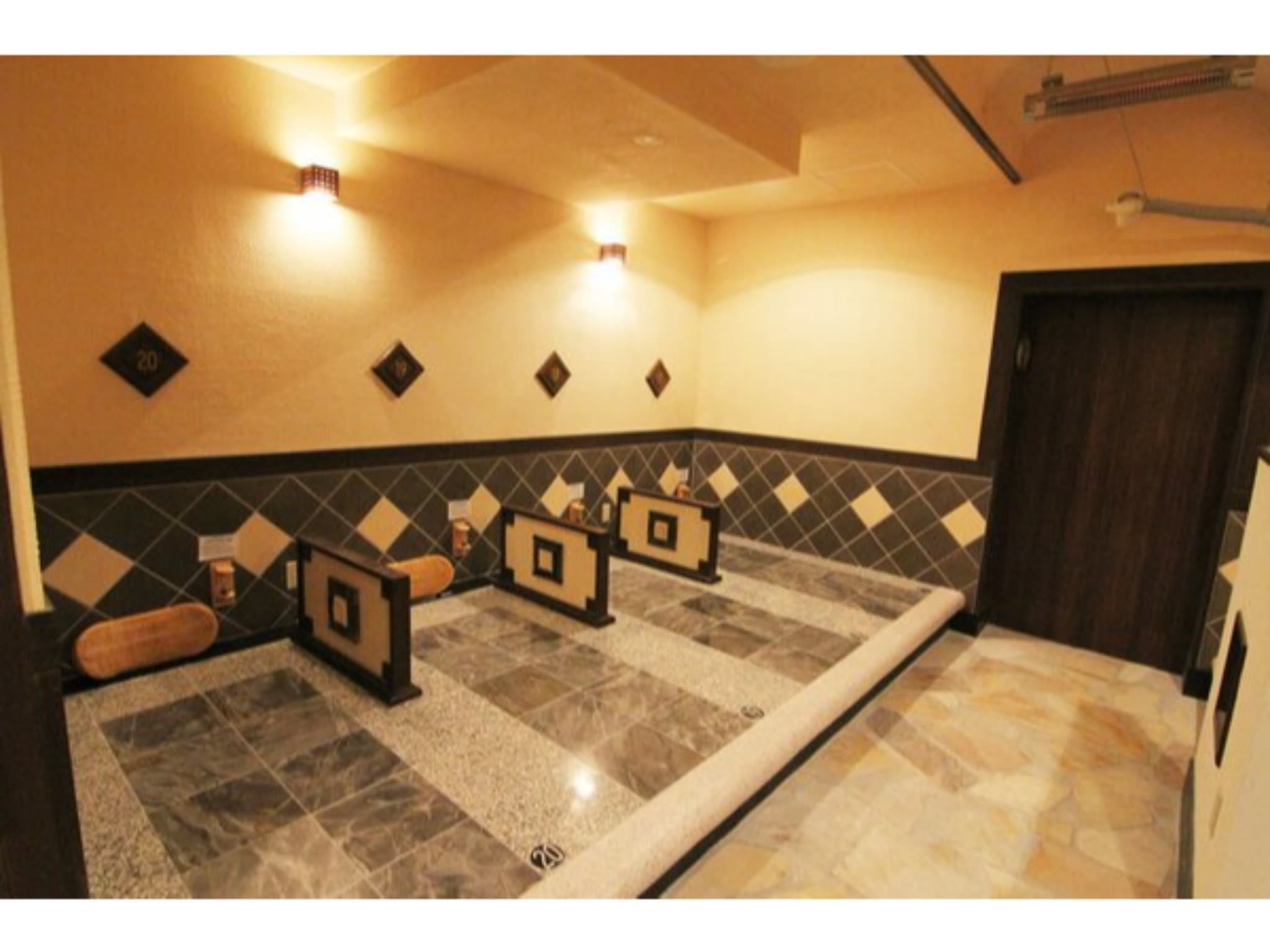 Women-only bedrock bath