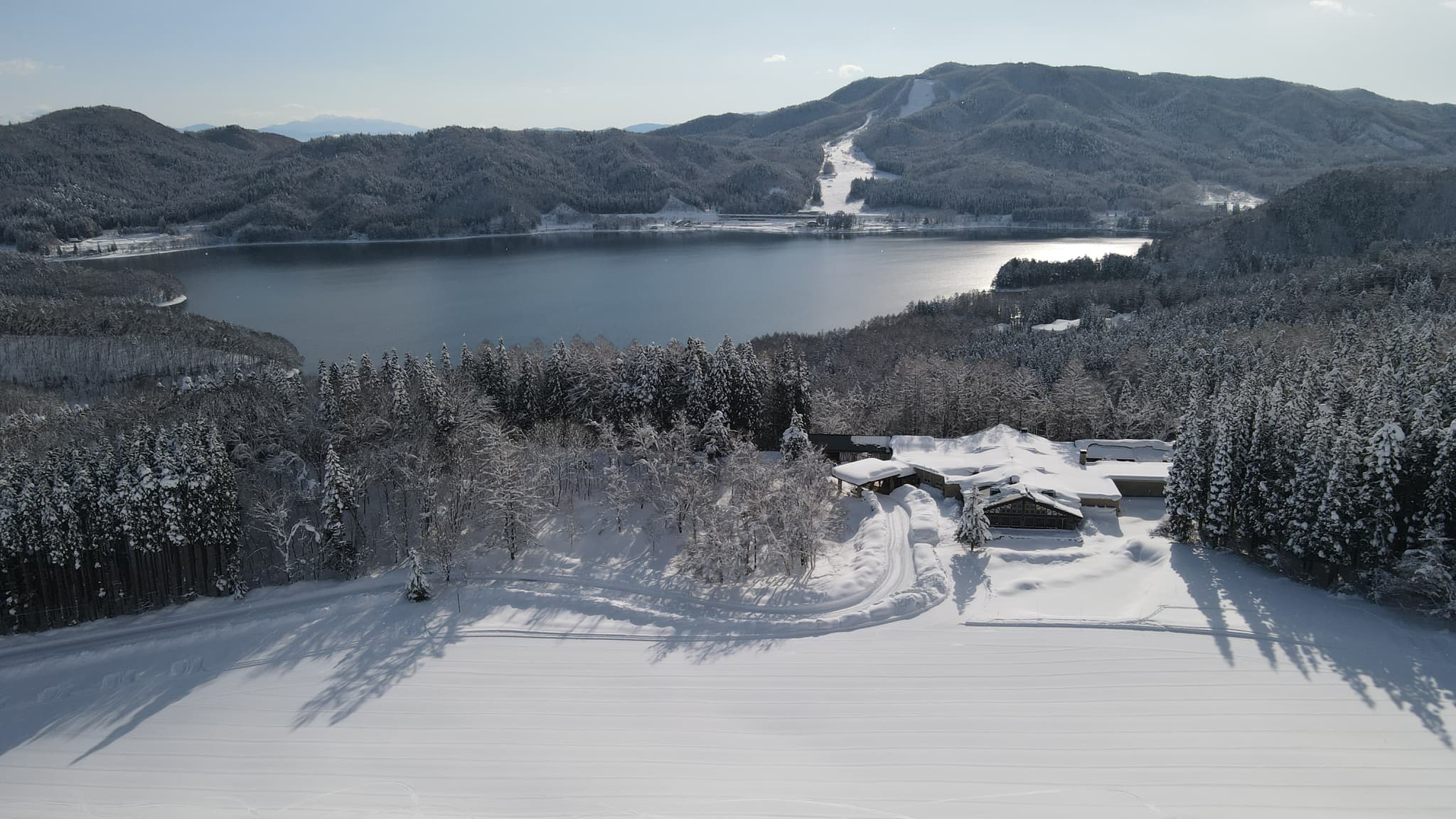 Hotel view (winter season)