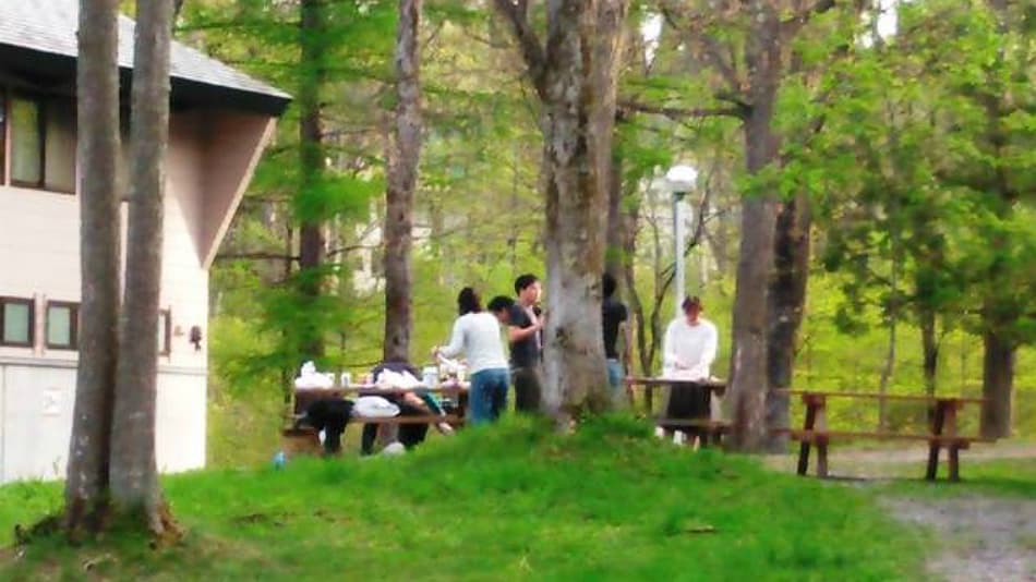 BBQ in the forest