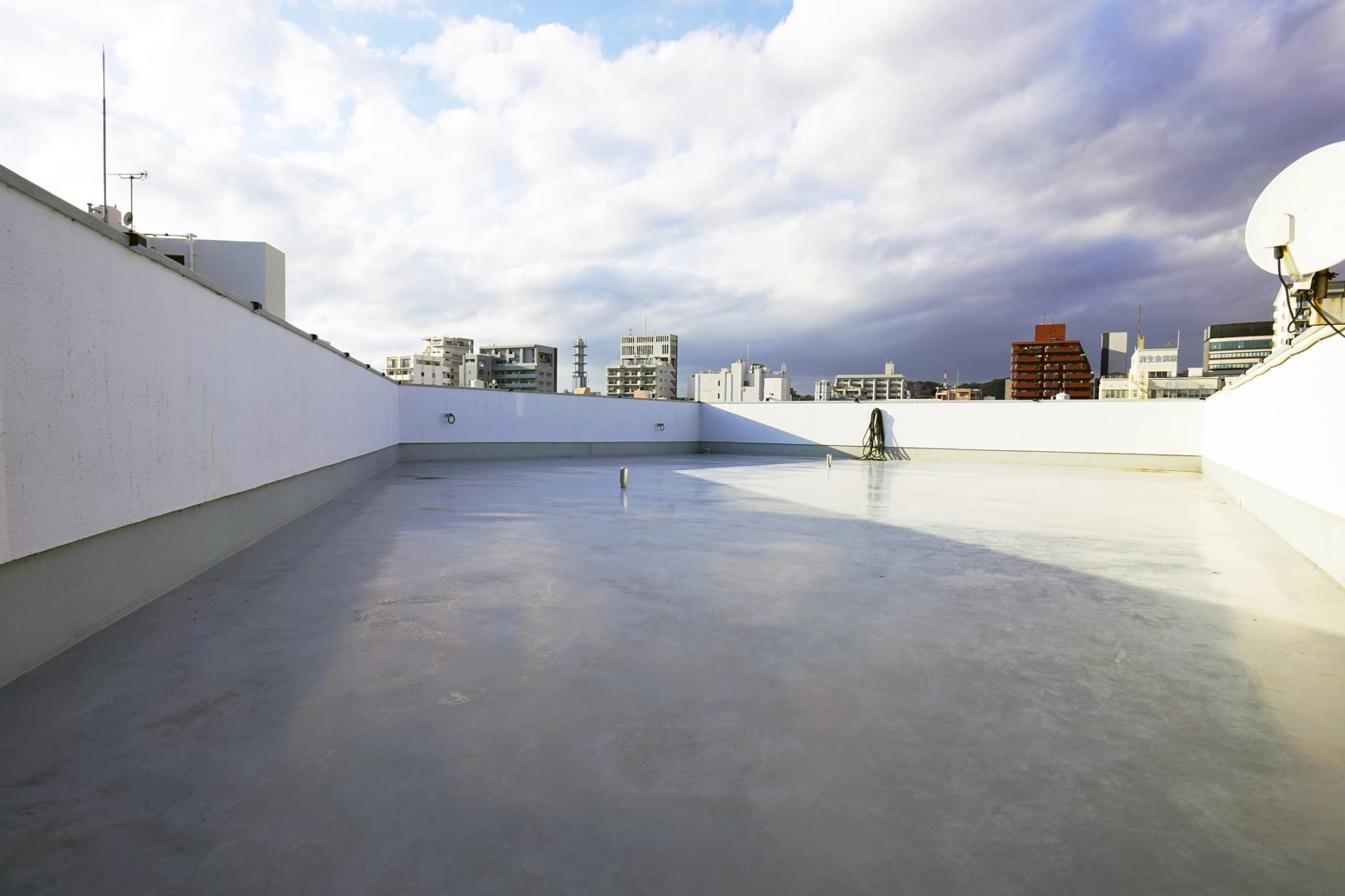 Rooftop terrace