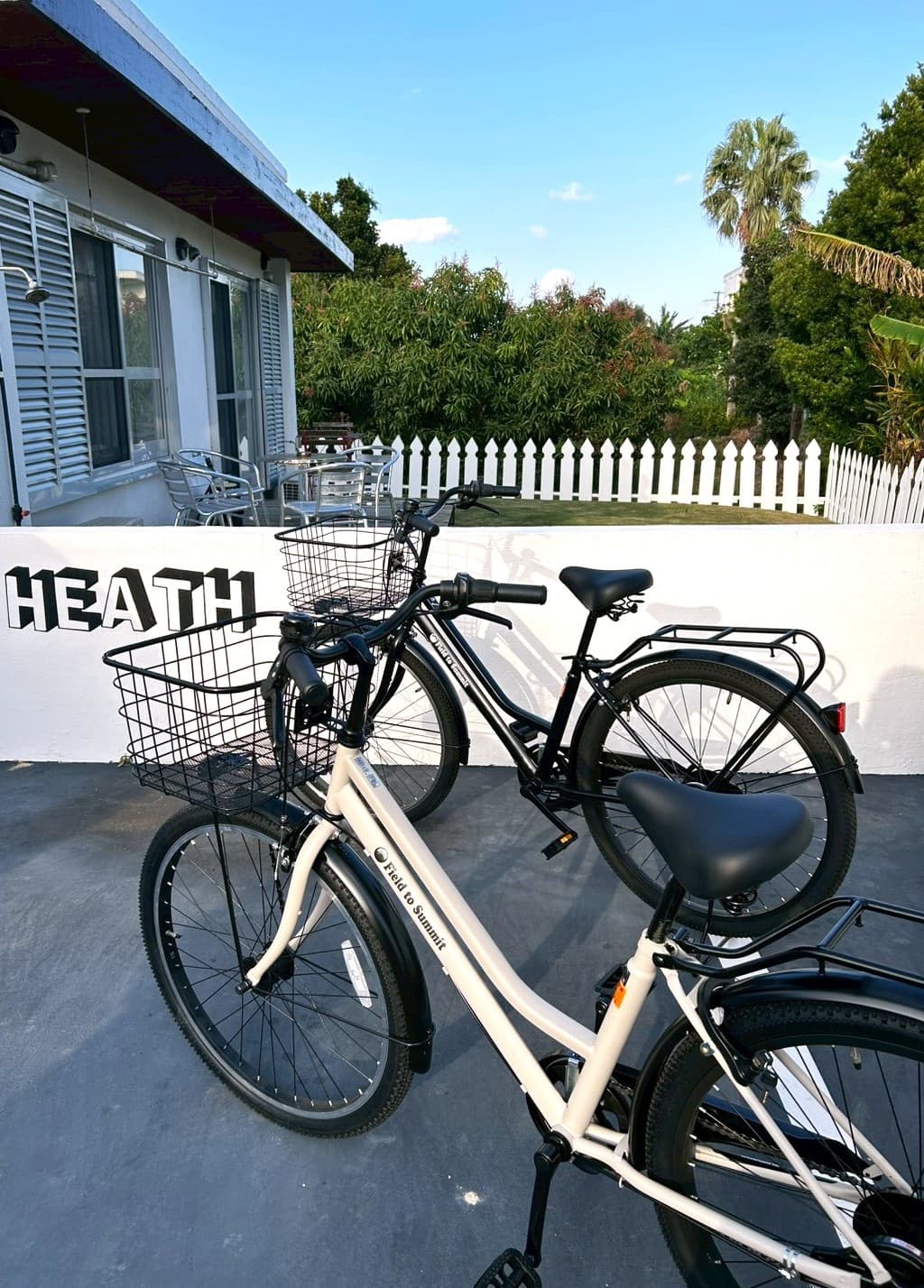 Two bicycles