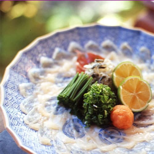 Winter delicacy: Fugu