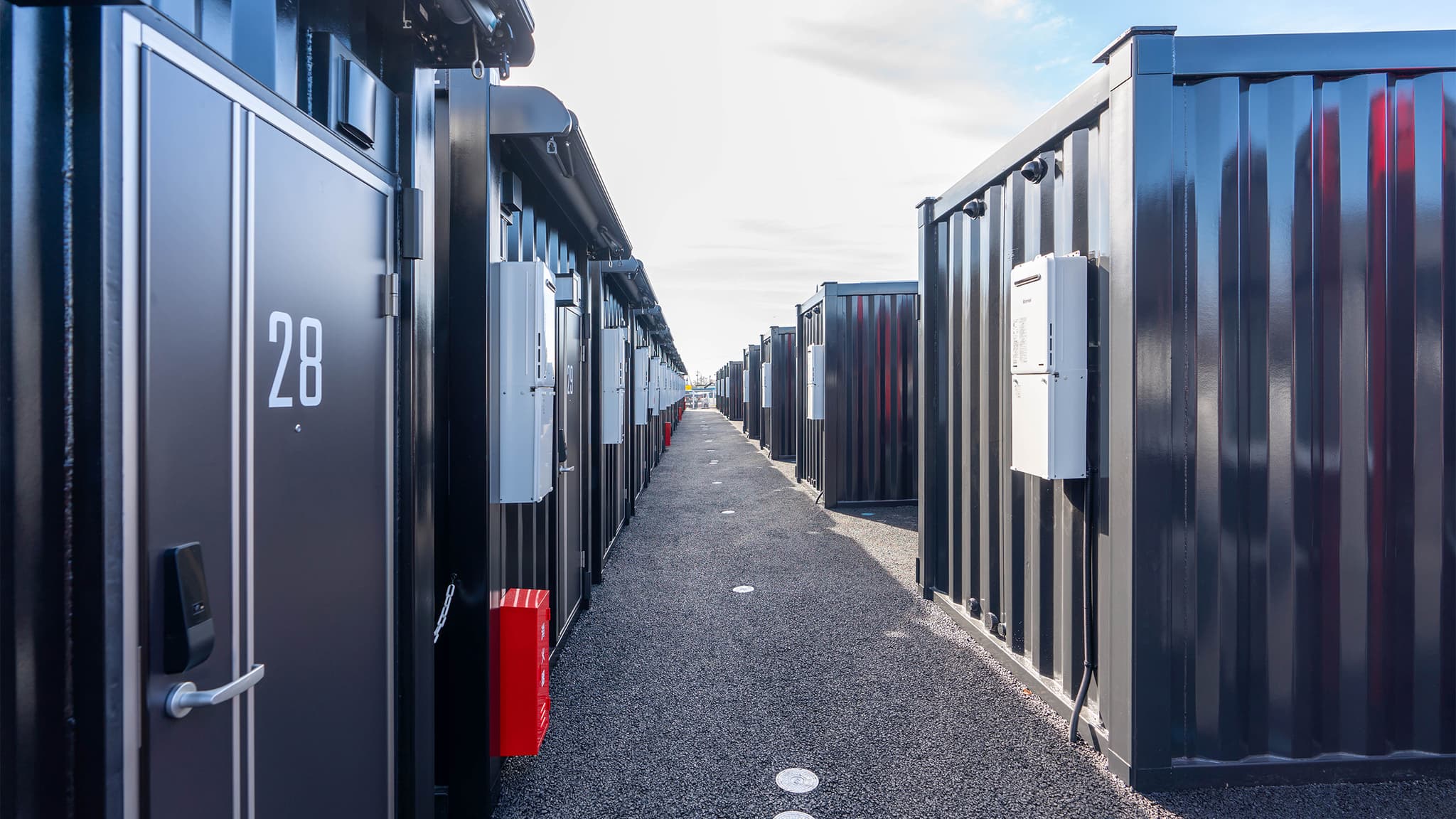 Standalone container rooms