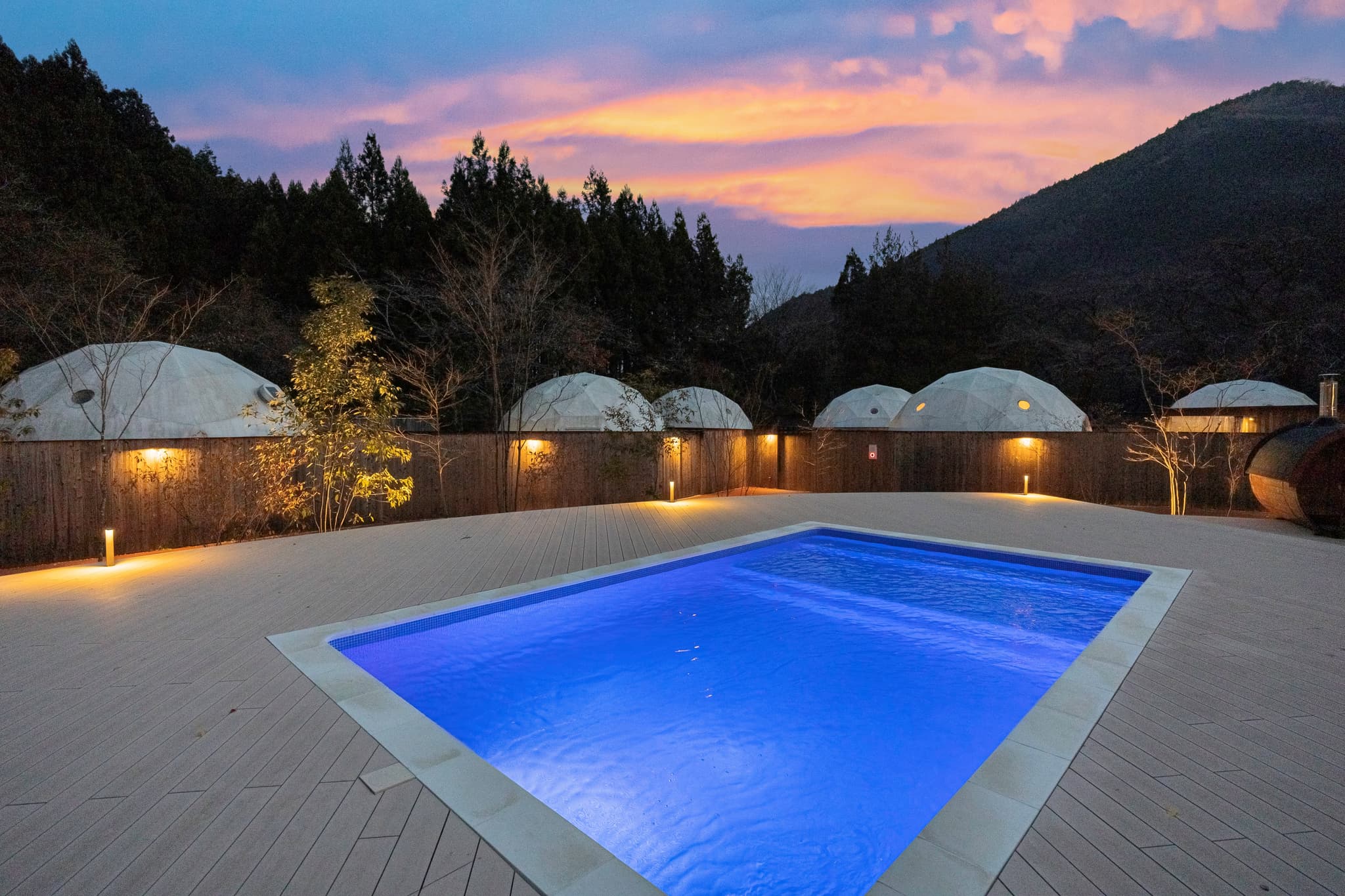 Pool exterior