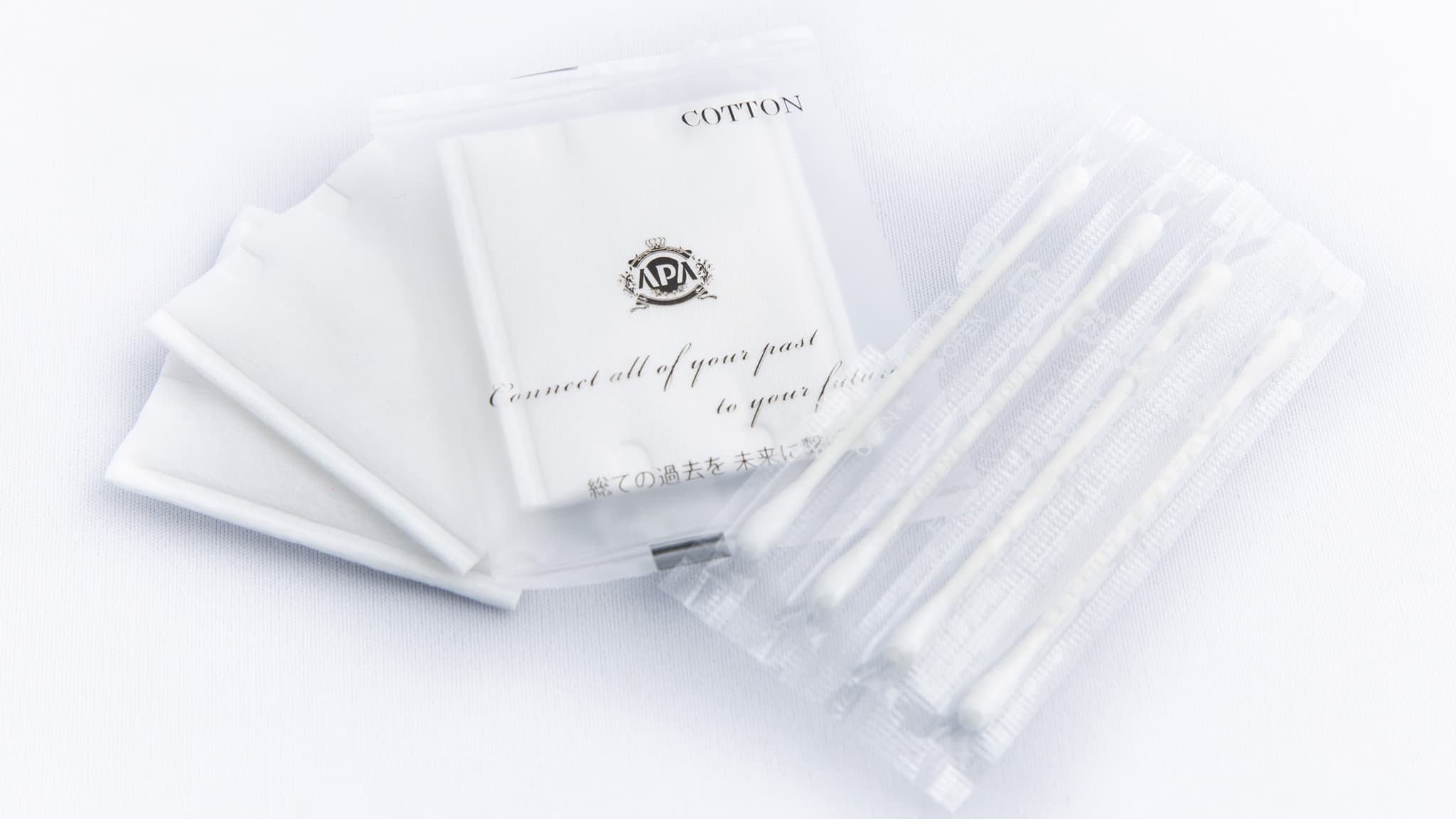 Cotton pads and swabs