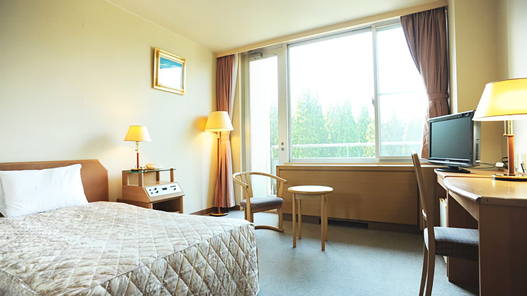 *Guest room example: Single