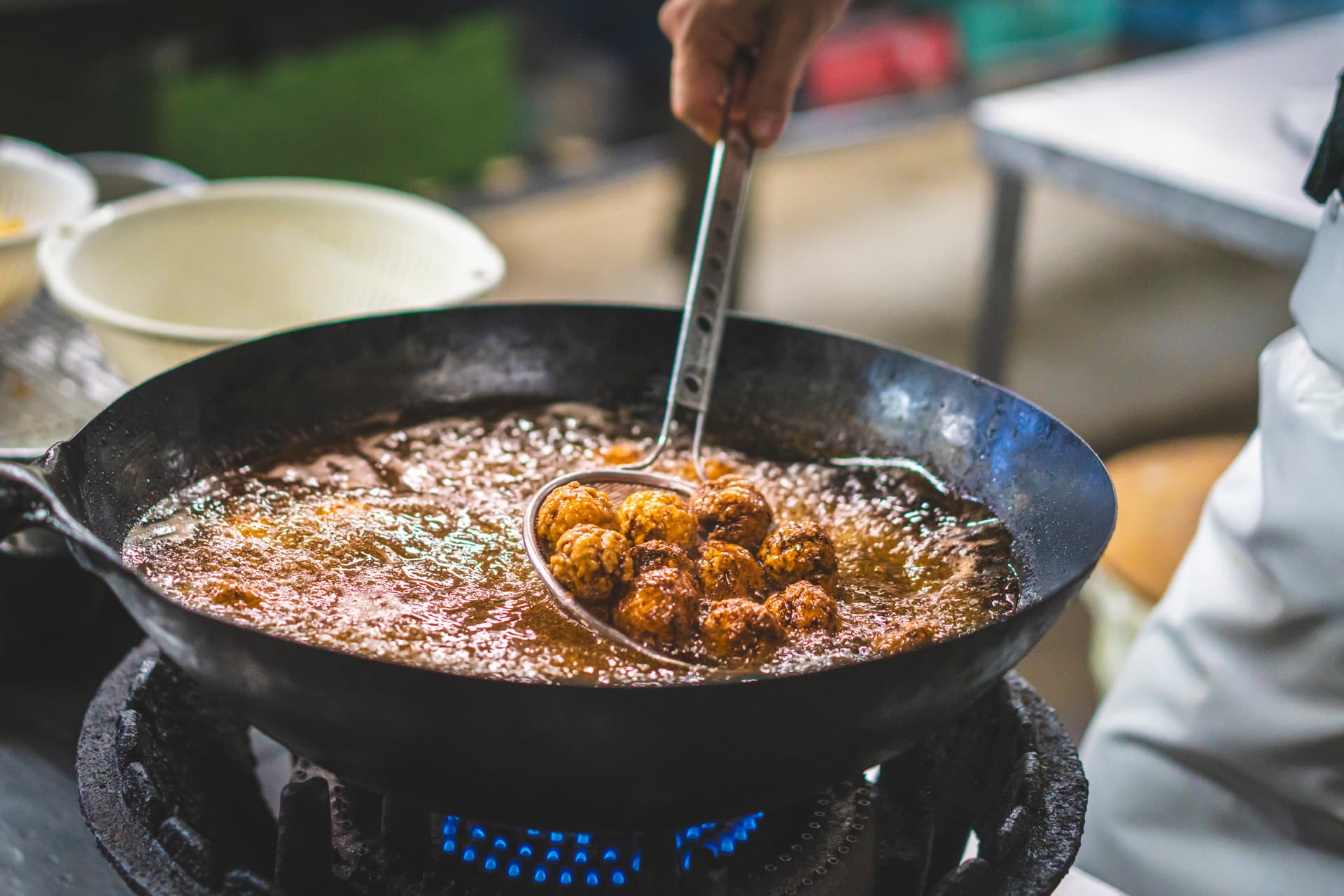 Cooking scene