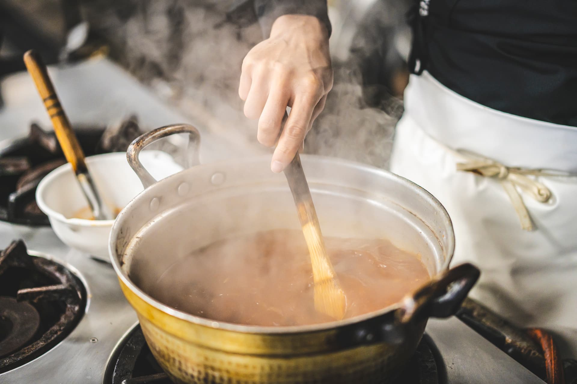 Cooking scene