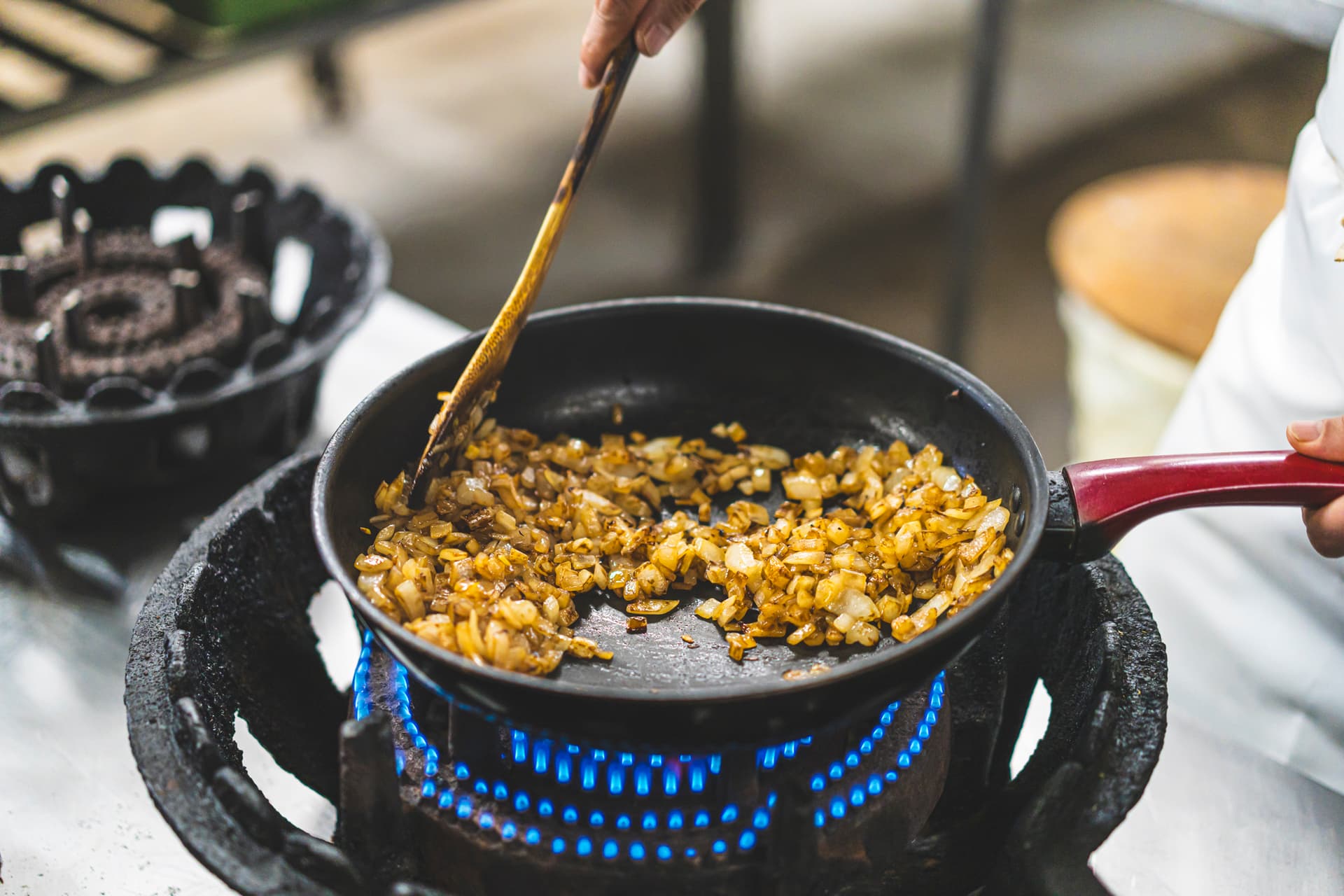 Cooking scene