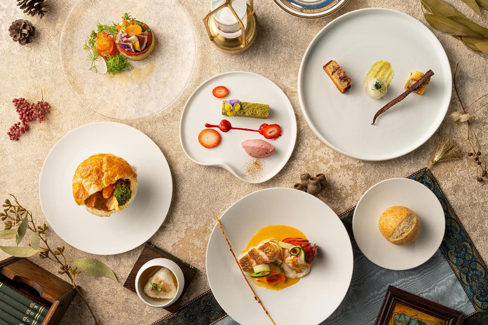 Dinner course