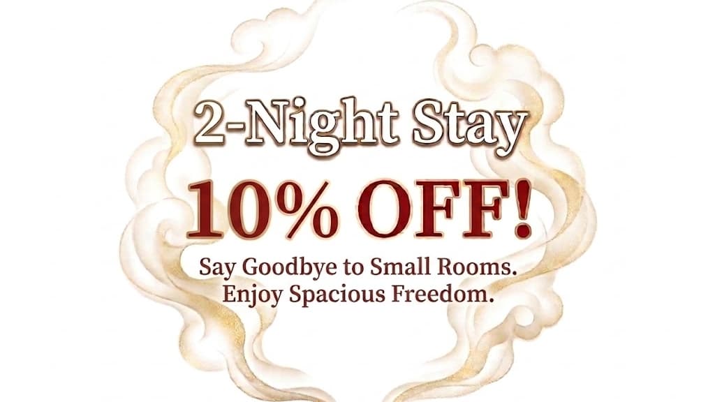 [Extended Stay Discount] Save money when you book a 2-night stay!