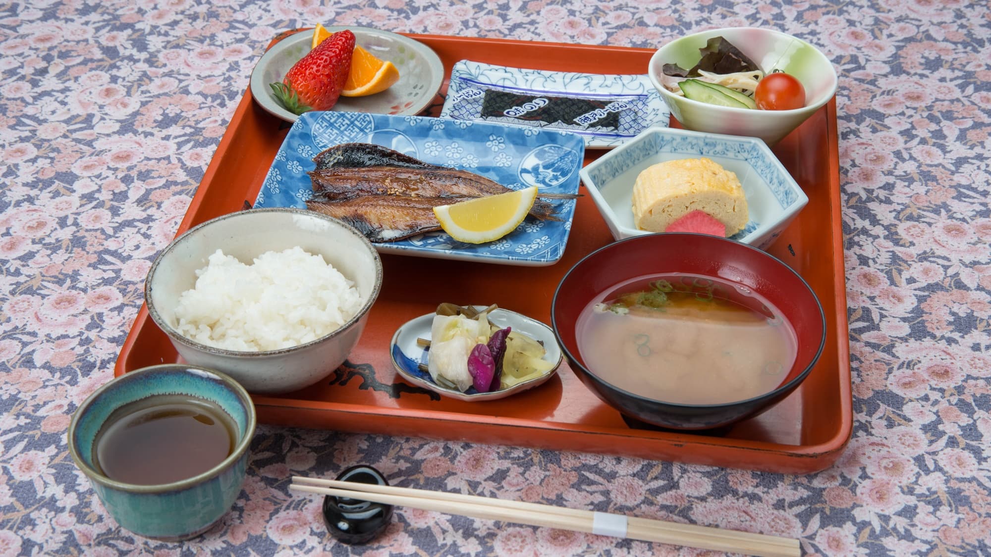 * [Breakfast example] Enjoy homemade breakfast such as dried fish, mirinboshi, and miso soup fried in Miyazu ♪