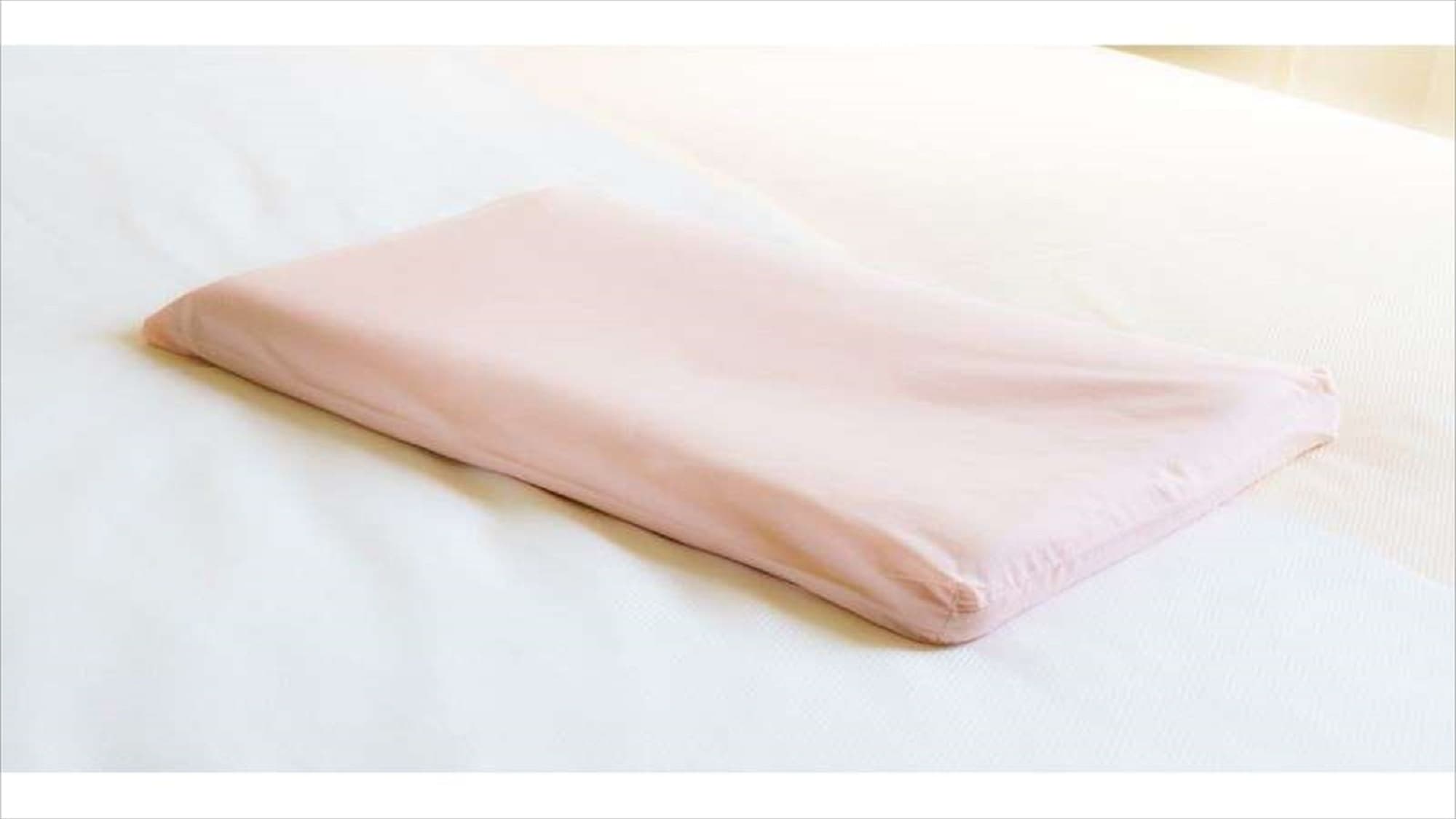 [Rental pillows, limited quantity] Memory foam pink...Popular with those who prefer a lower pillow
