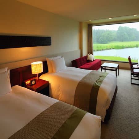 □ Garden Twin Room (1F) ~ Can accommodate up to 3 people ~