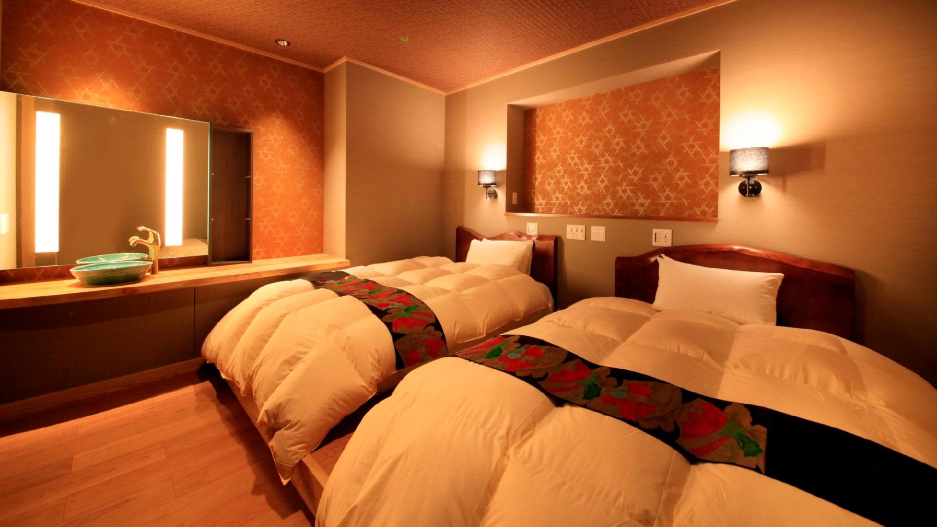[Away] Type-B hot spring open-air bath + Japanese living room + bedroom (example)
