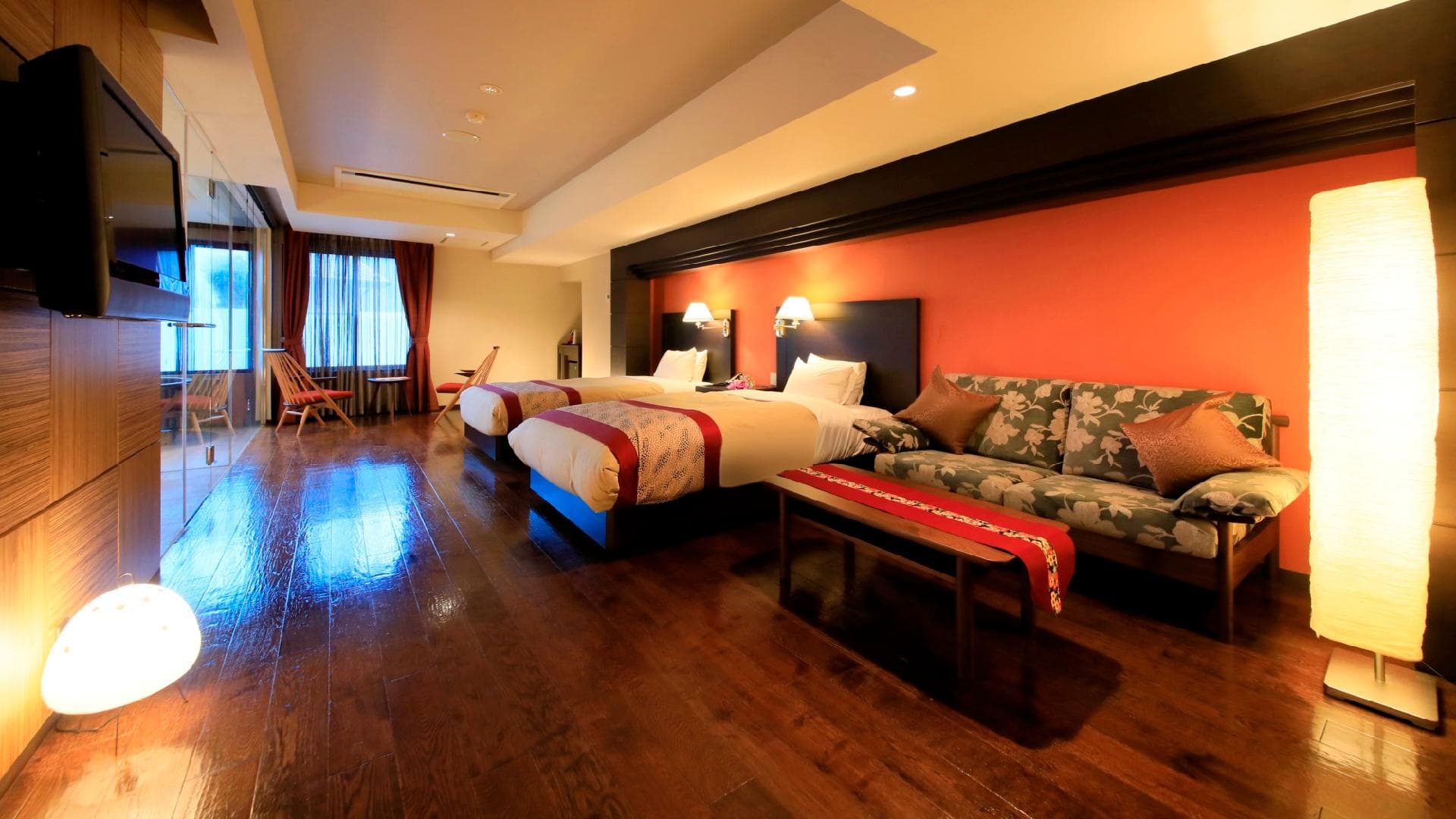 [Main building] Western-style twin room with pottery bath (example)