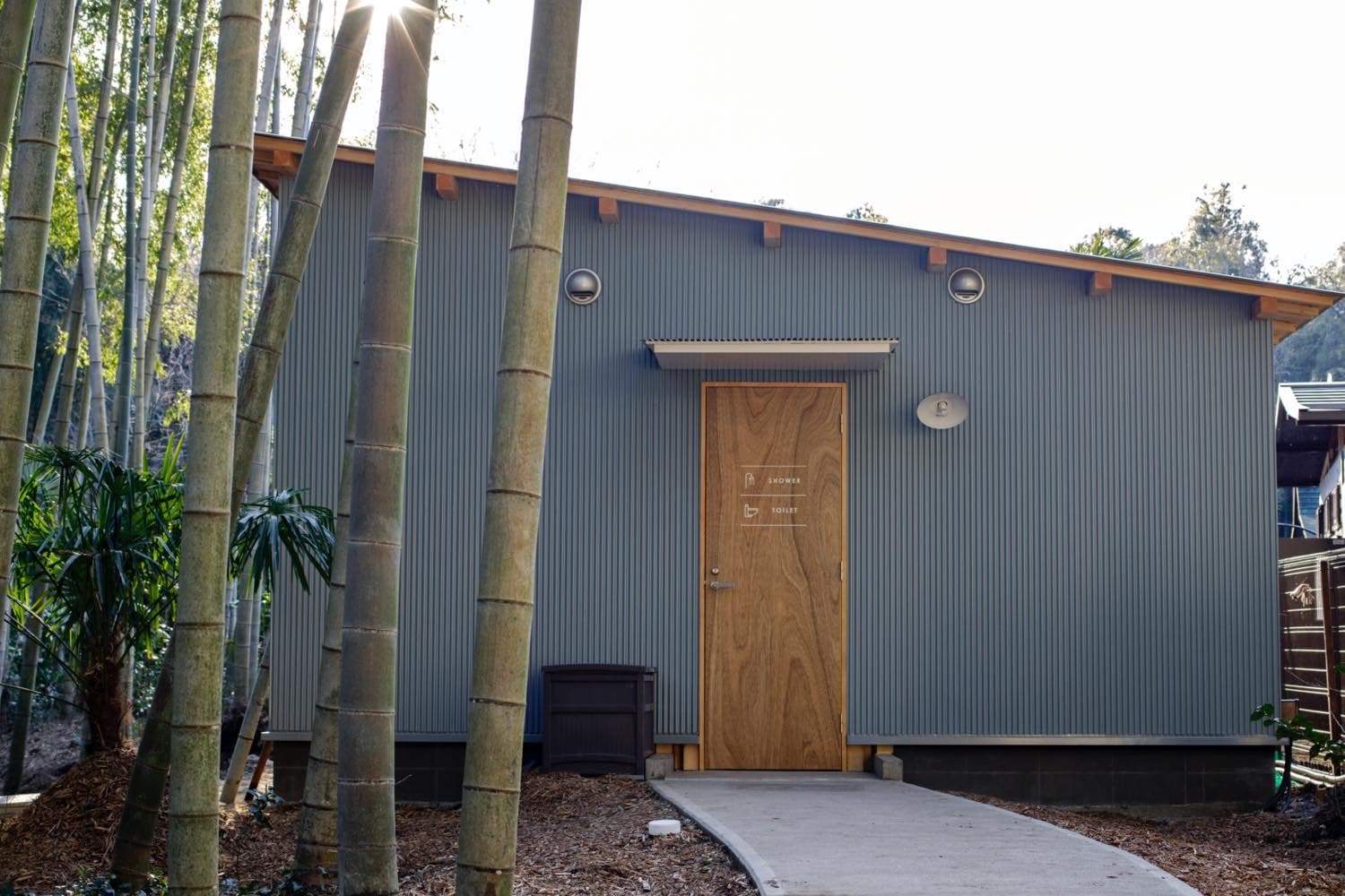 Exterior of the common building