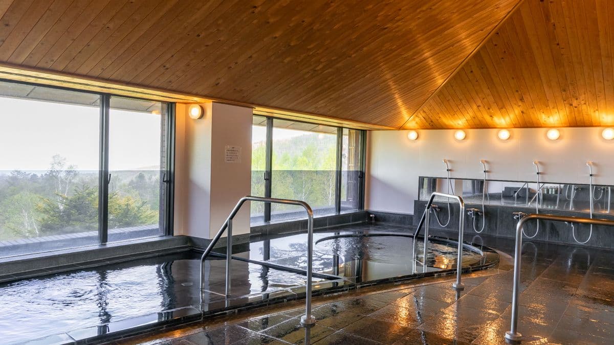 Large communal bath