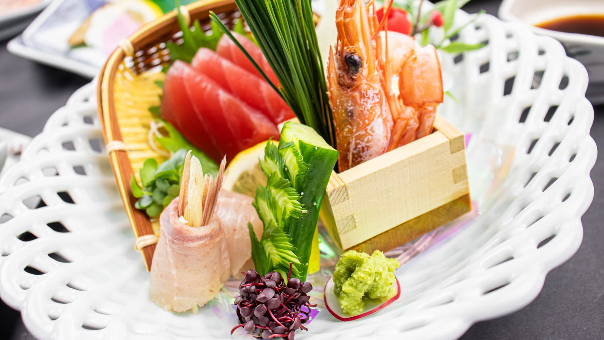 《Spring 2025 Menu Example》【Sashimi】