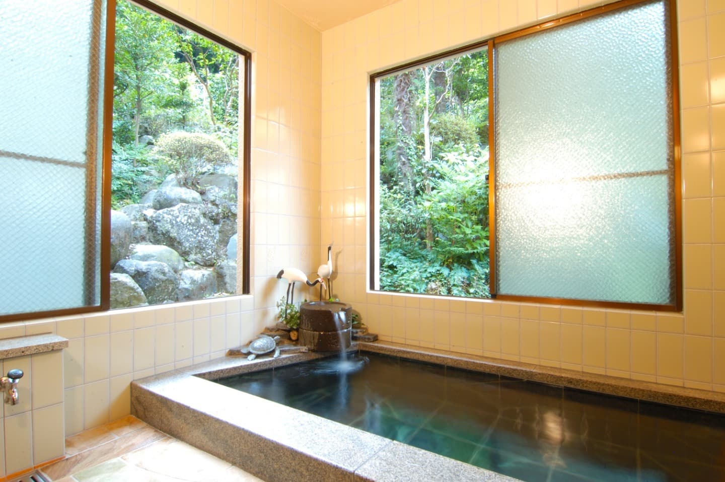 大山名水涌泉浴池