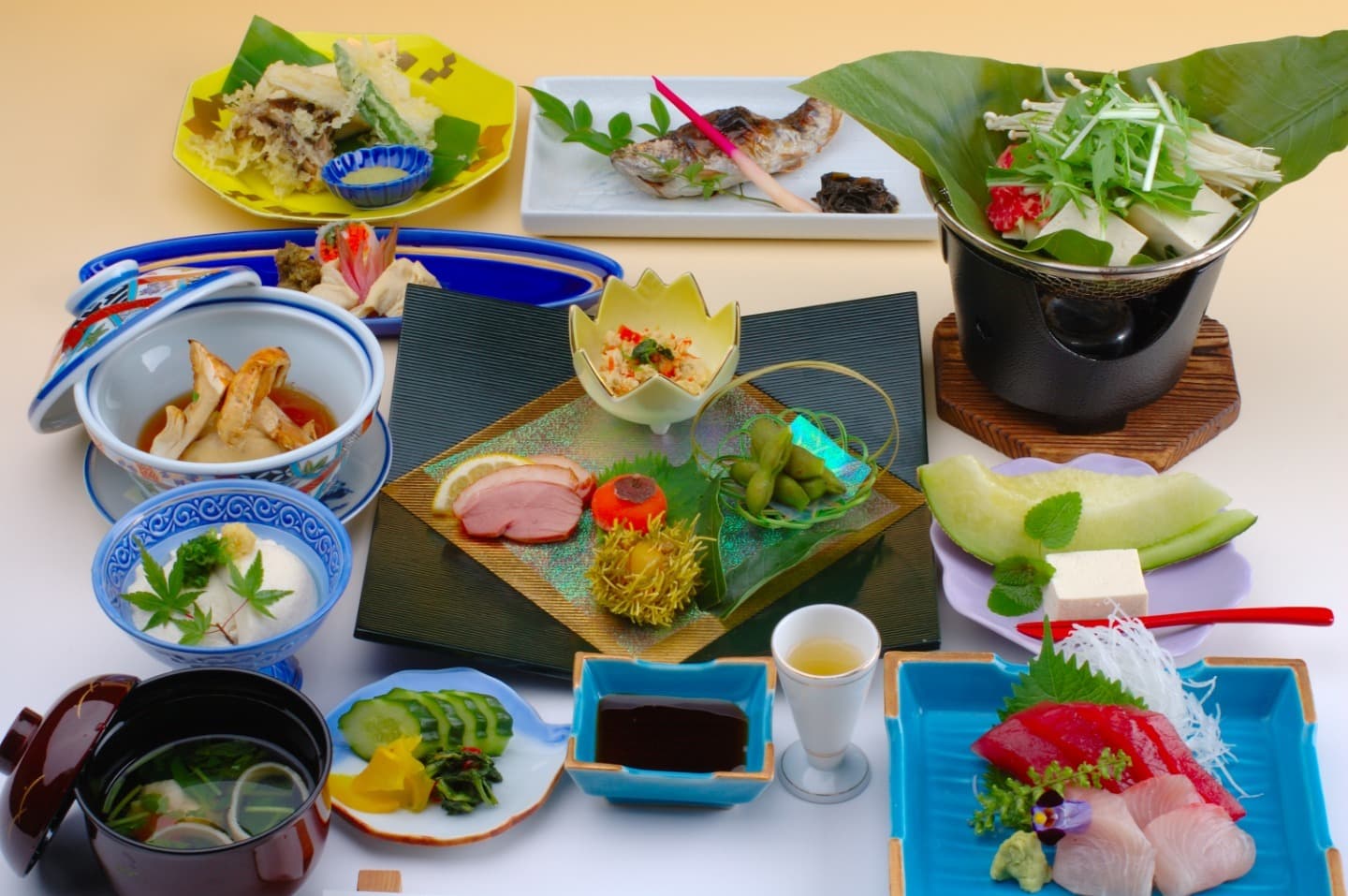 名水豆腐料理