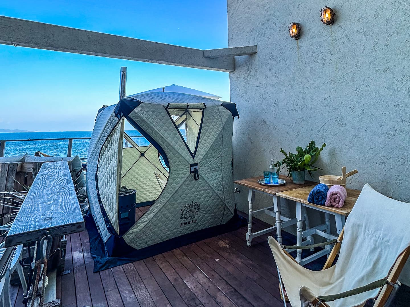 Tent sauna