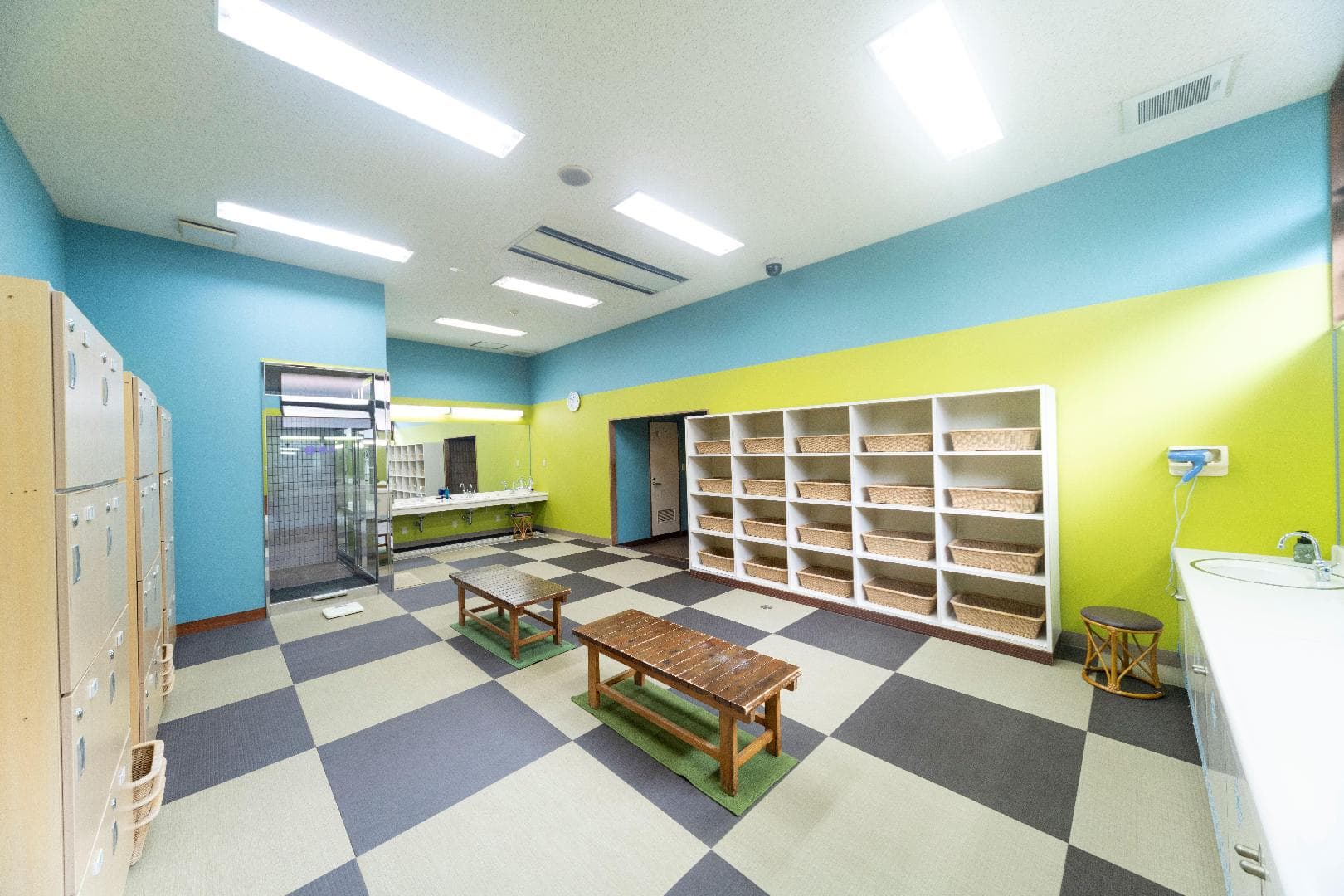 Male changing room