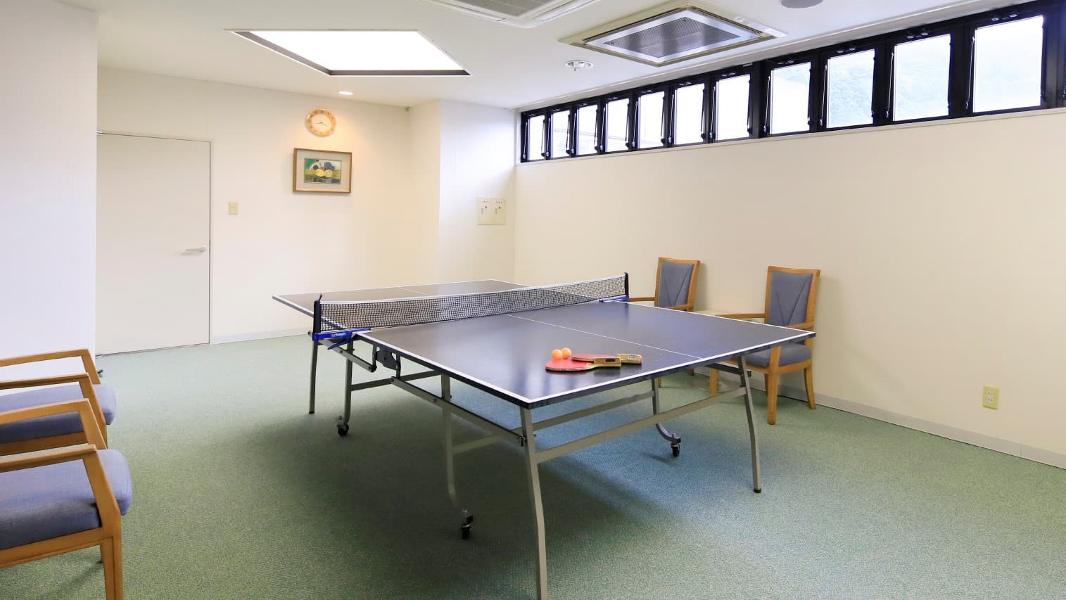 [In-house facilities] Refresh with table tennis