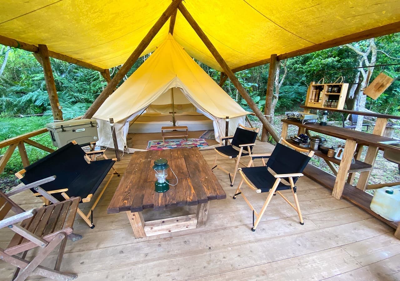 5m cotton bell tent