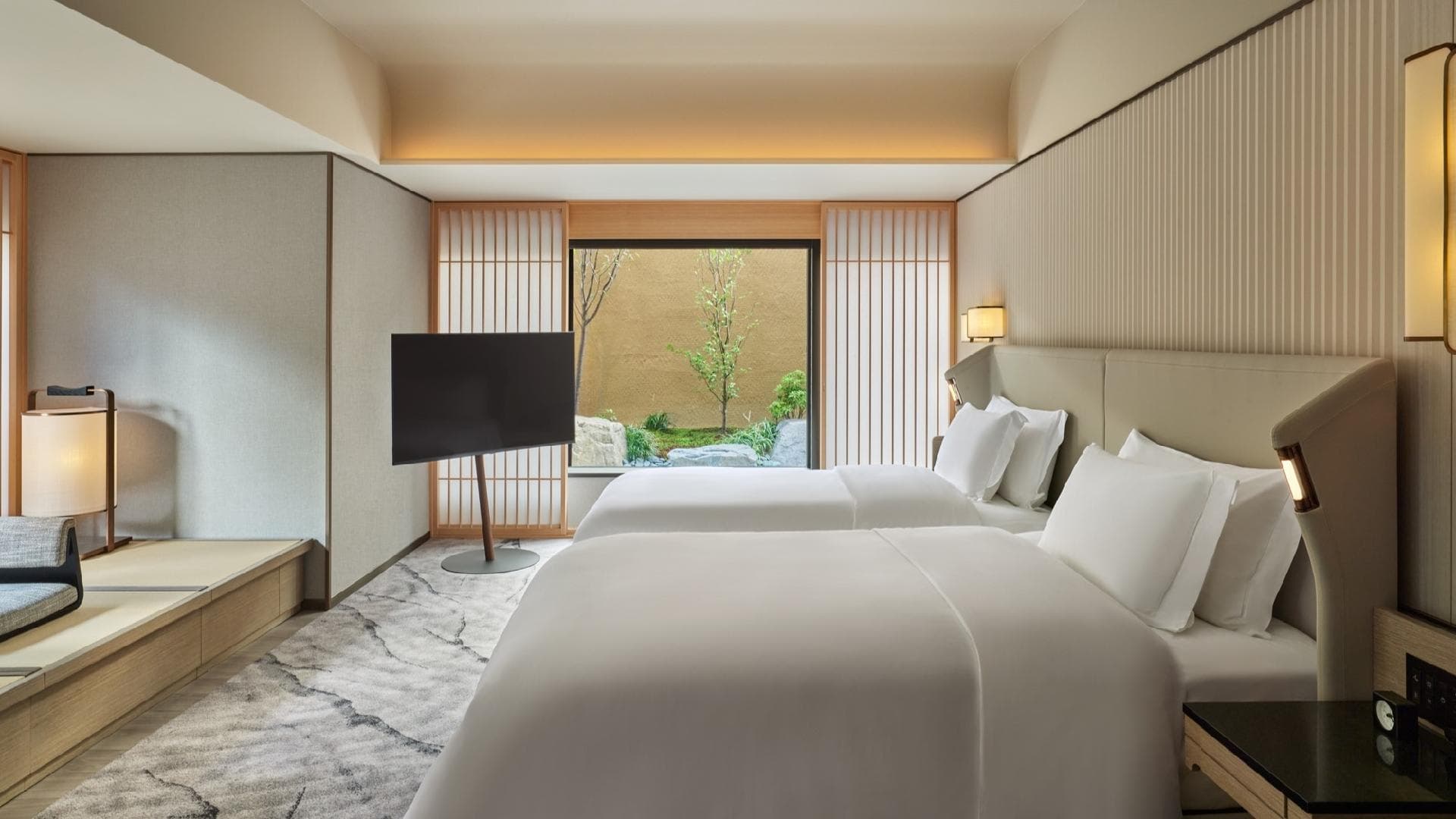 Premier Suite Twin 108㎡ (with tatami and view bath)