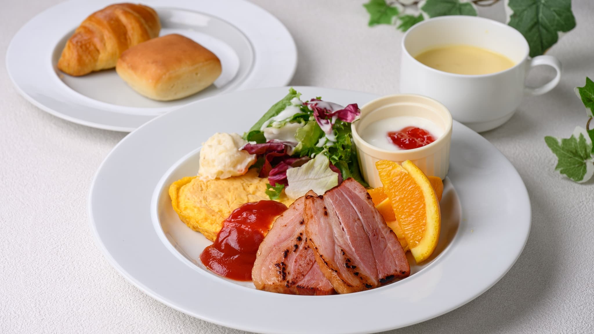 [Breakfast] Western-style menu
