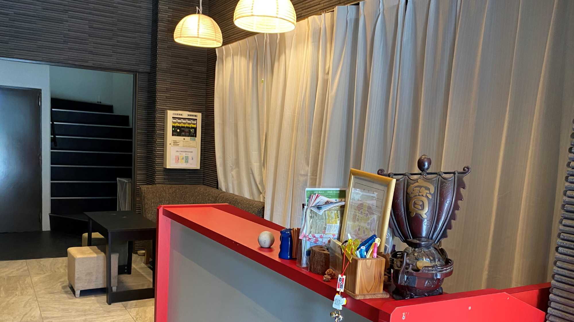 ·entrance. Check-in procedure is done here