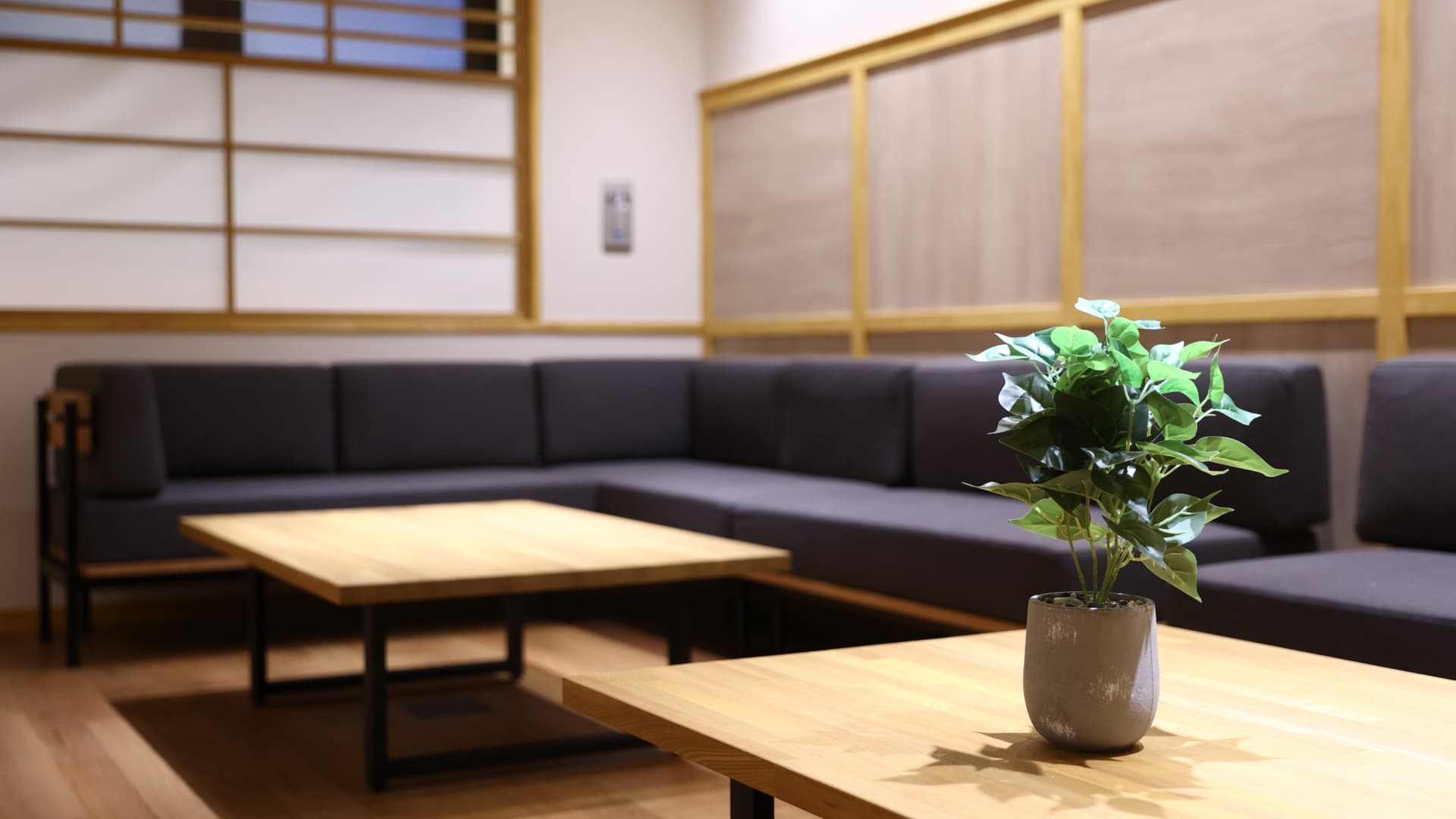 The coworking space "nomad" workspace can be used free of charge by hotel guests.