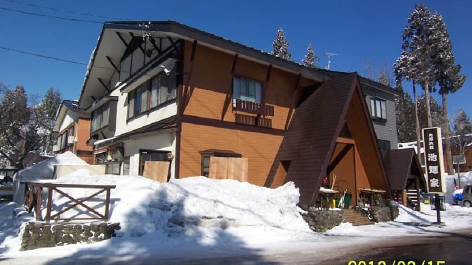 Winter exterior details