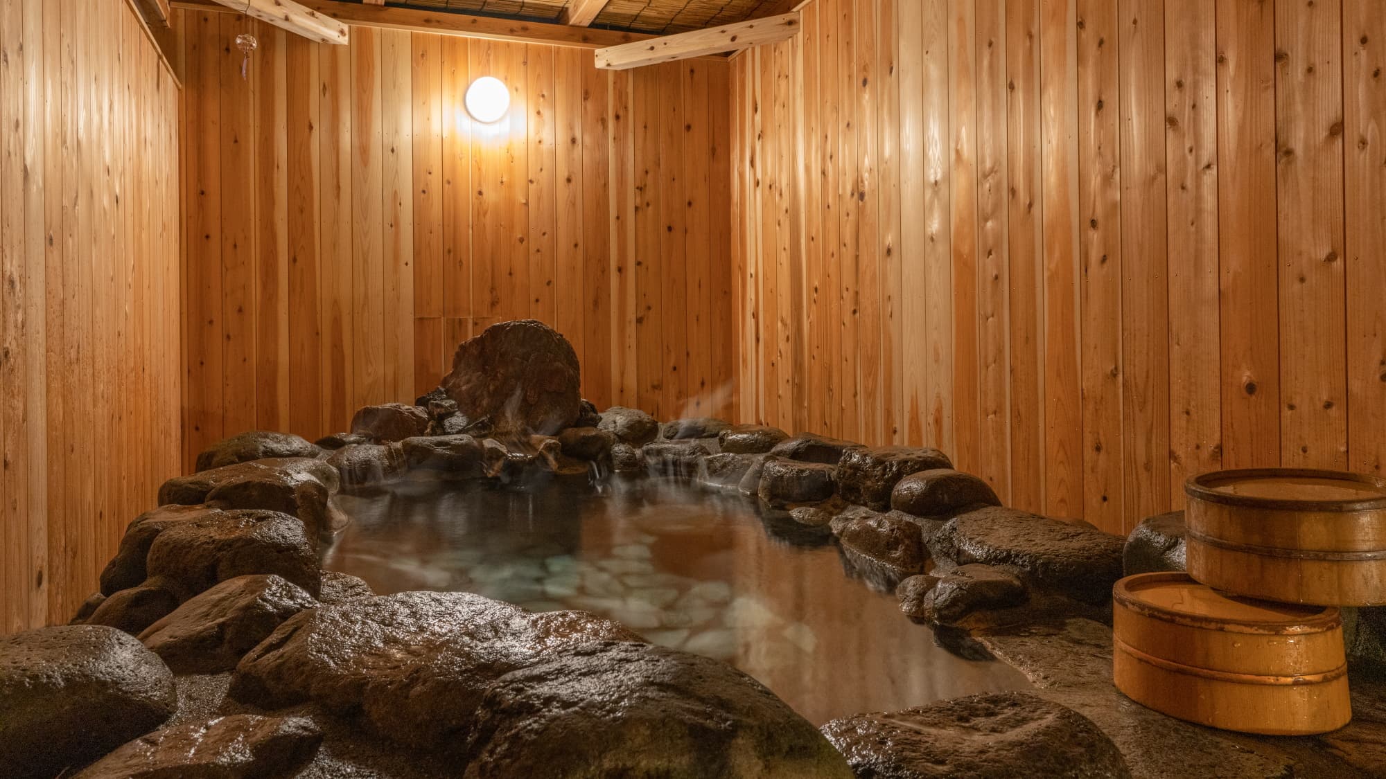 [Private bath annex] Two types of free private baths