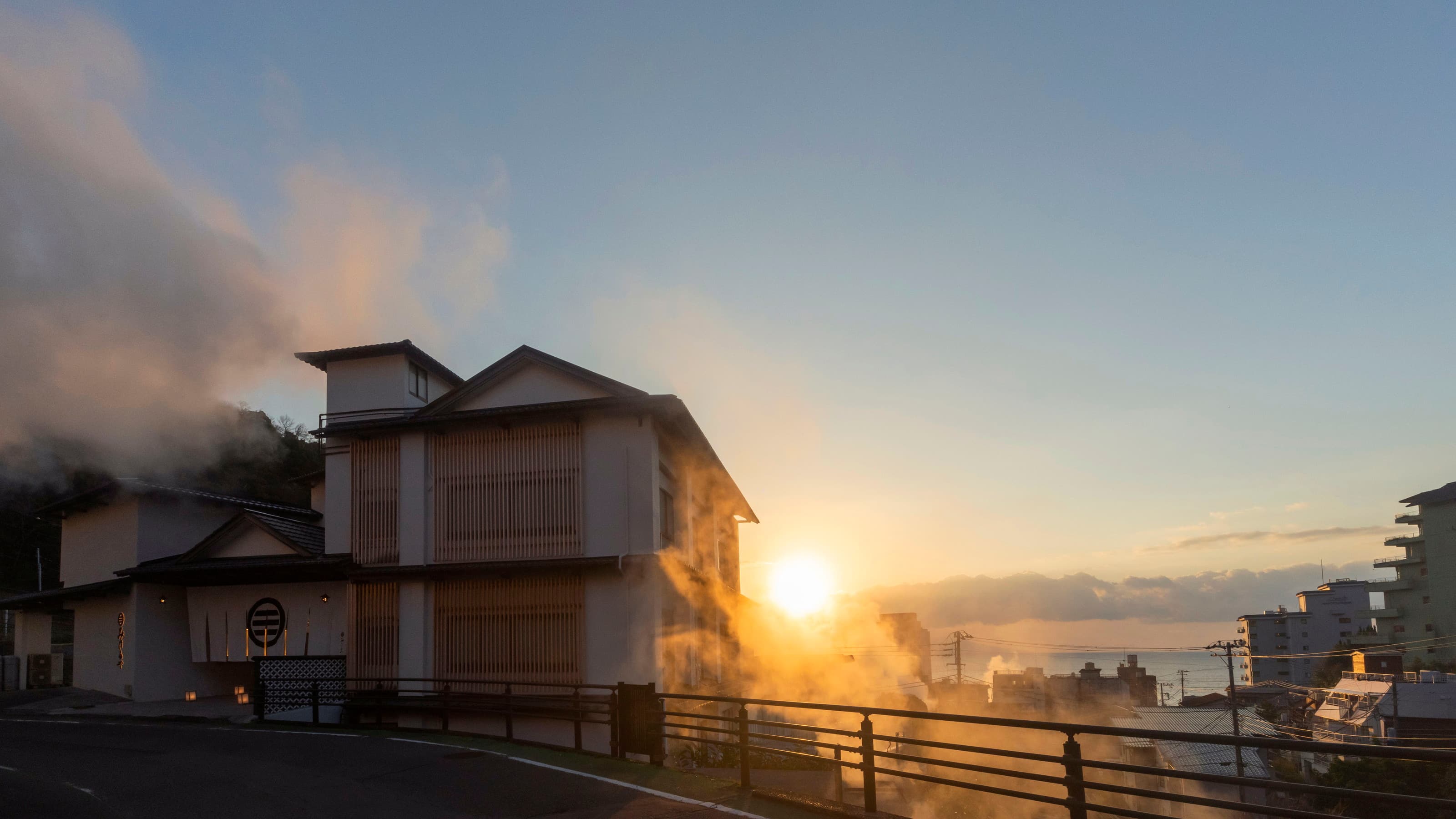 Relax in the tranquil hot spring geothermal river.