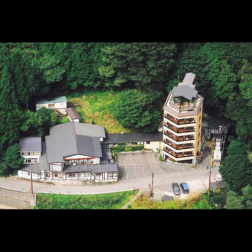 ◆ Exterior of Kotaki Onsen (aerial view)