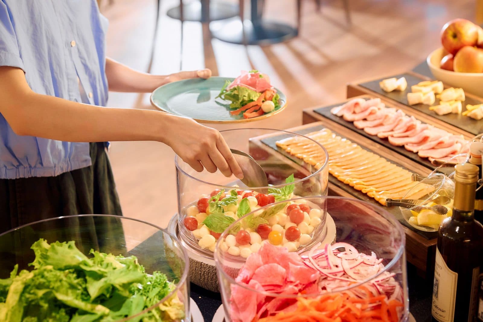 Wellness breakfast buffet