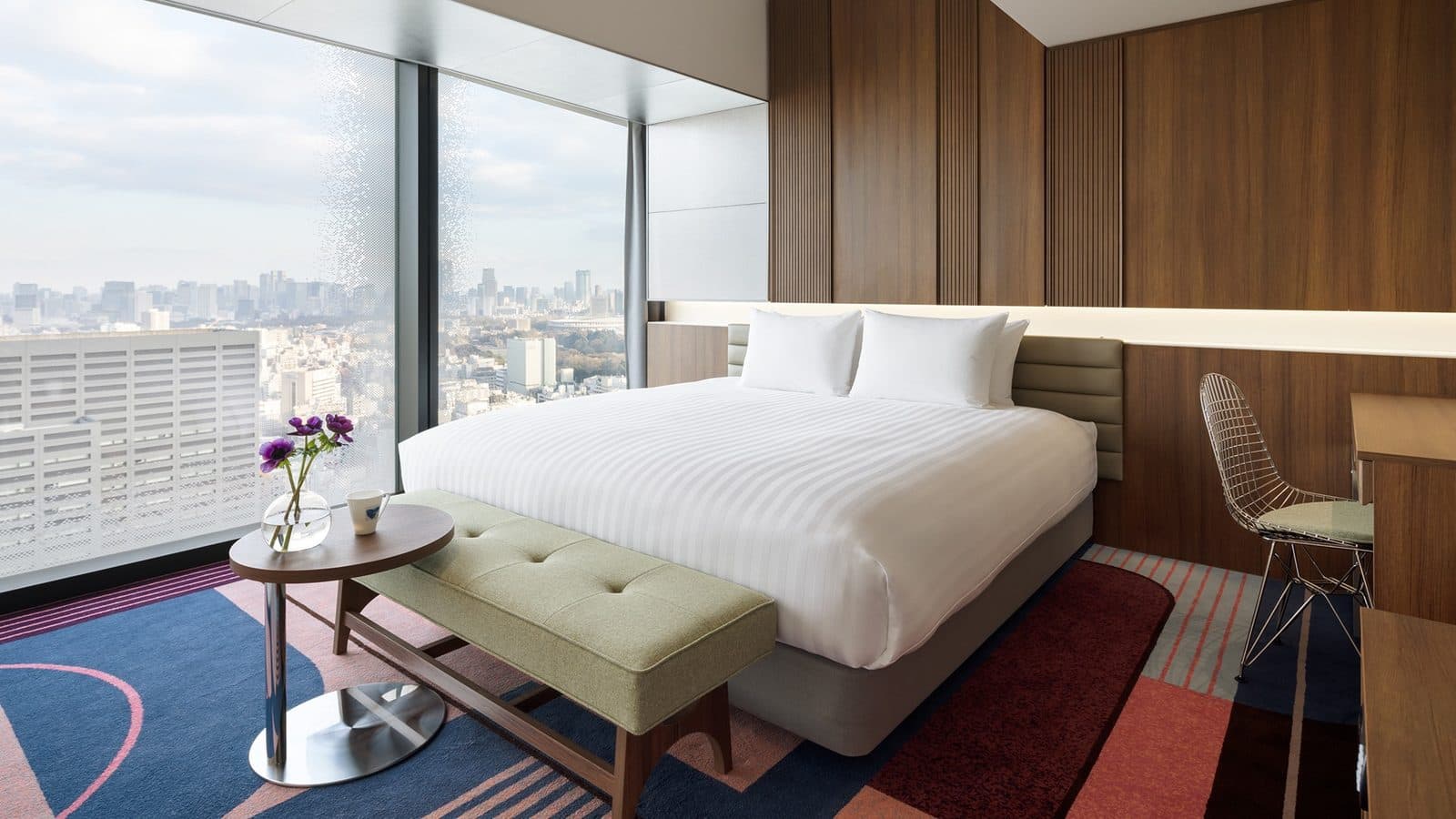 City views from floors 20–38