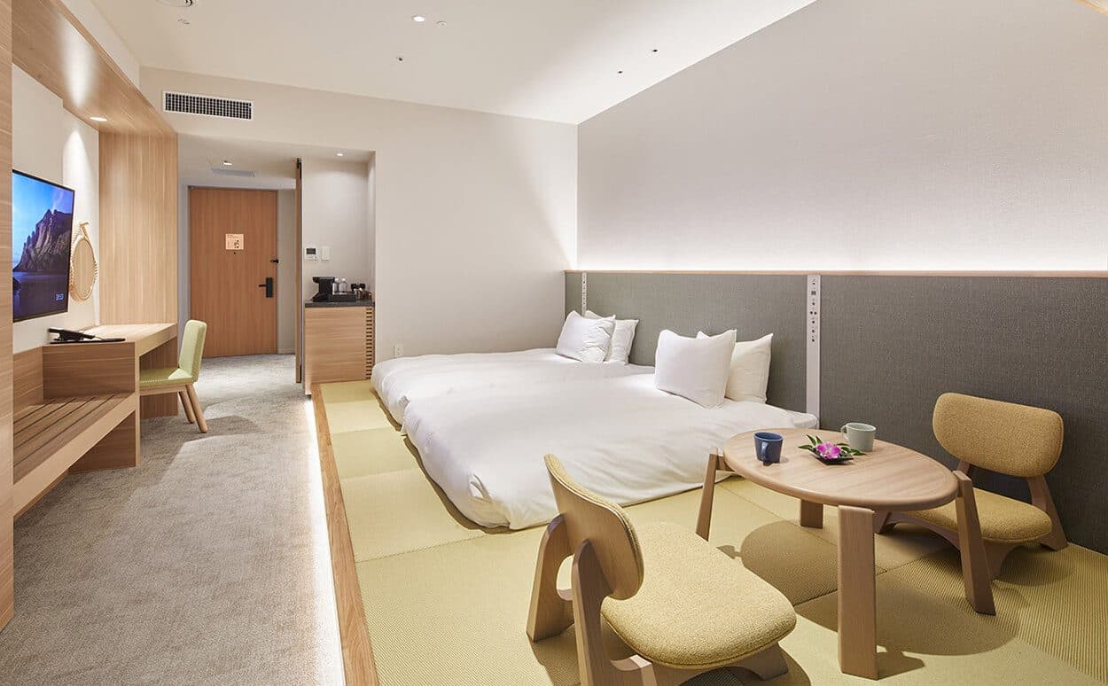 Tatami rooms for families
