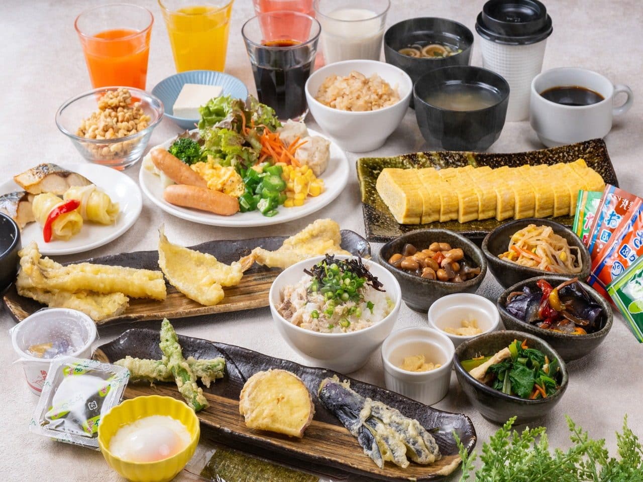 유바 자랑 조식 뷔페