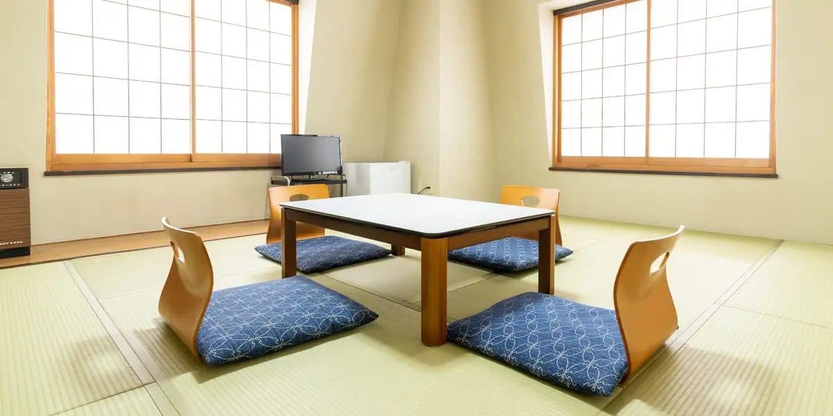 All tatami rooms