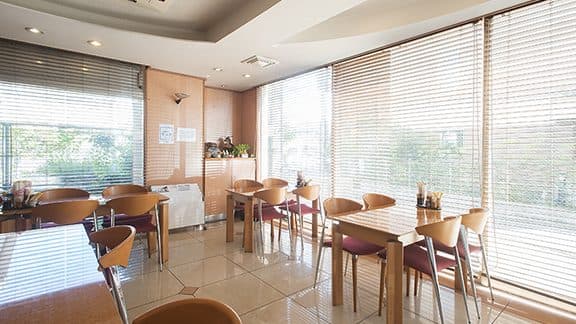 Breakfast buffet on 1F