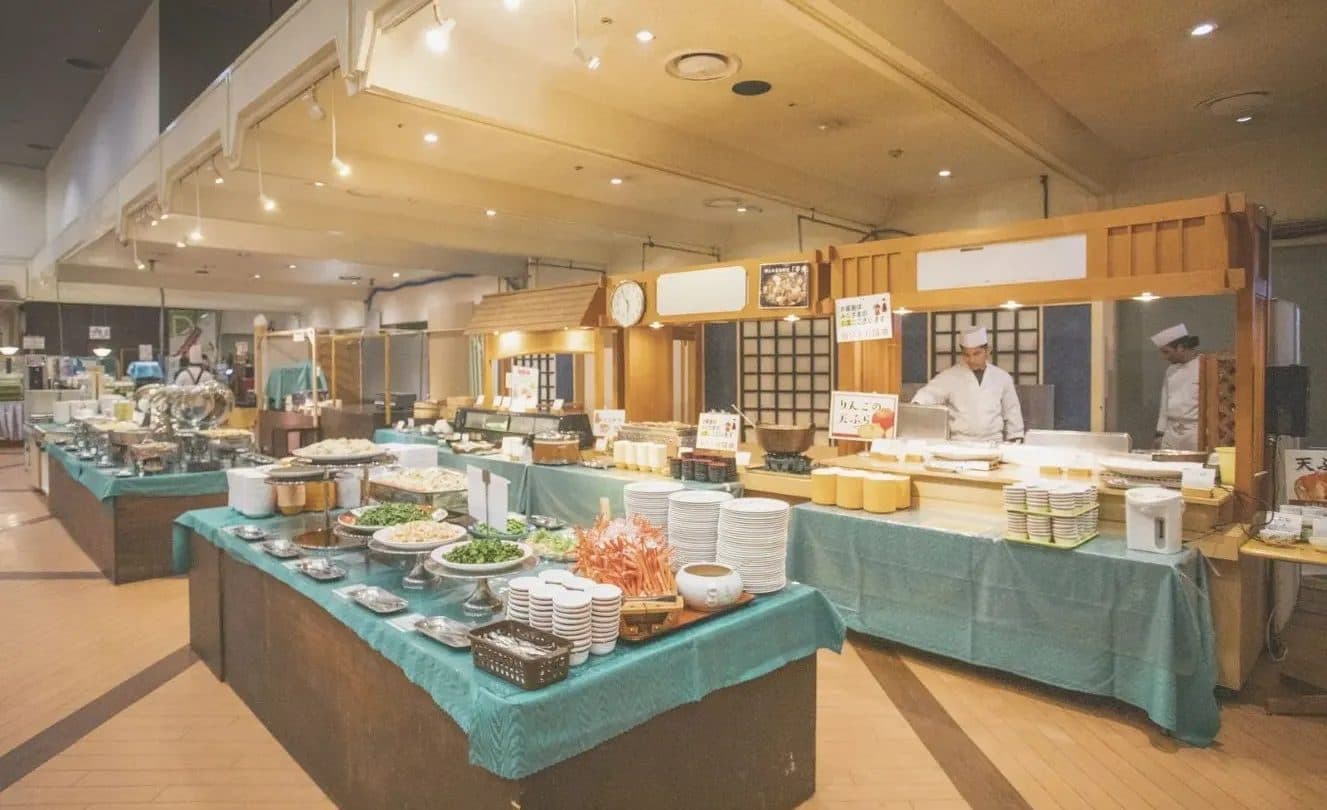 Japanese, Western and Chinese buffet