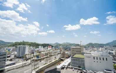 우와지마 시내 전망